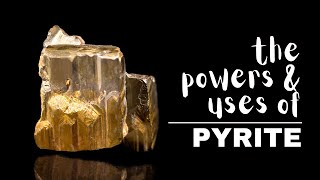 Pyrite Meanings Properties And Uses [upl. by Ailaroc]