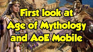 Next AoE2 DLC  Age of Mythology and AoE Mobile revealed [upl. by Nosremaj]