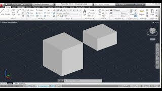 Combine Two Objects  AutoCAD [upl. by Villiers]