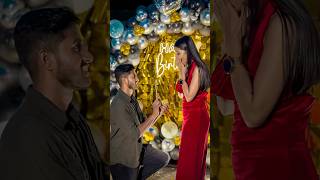 Finally he proposed me 😍🧿 minivlog shorts surpriseproposal marryme [upl. by Aikaj]