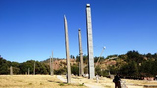 Axum Ethiopia  the original capital of the ancient Kingdom of Aksum [upl. by Eolc]