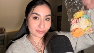 ASMR  Eating meringue cookies [upl. by Ayeka]