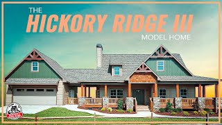 The Hickory Ridge III Model Home  3 Bed  25 Bath  2109 SQ FT [upl. by Coppinger]