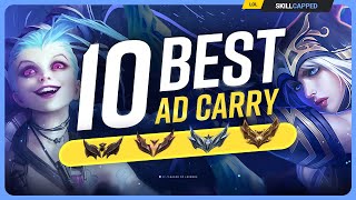 The 10 BEST ADCs to ESCAPE LOW ELO in Season 14  League of Legends [upl. by Anirav660]