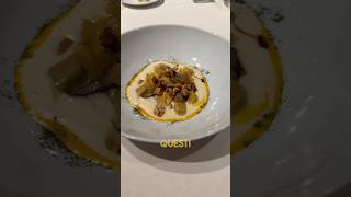 Nuovo ristorante stellato di Cannaviacciuolo food invitedby [upl. by Greerson]