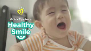 Tips for Brushing Baby’s Teeth and Gums  Pampers Philippines [upl. by Aerua]