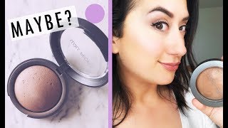 W3LL People Bio BAKED BRONZER Review  Swatches Ingredients Green Beauty Guide [upl. by Frederic]