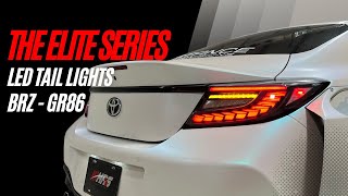 HRS 202223 Subara BRZToyota GR86  The Elite Series  LED Tail Lights [upl. by Sipple]