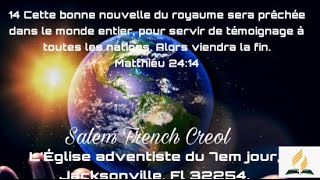 Salem Haitian SDA Church Jacksonville Fl [upl. by Piggy661]