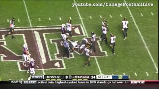 Texas AampM QB Johnny Manziel vs Missouri ᴴᴰ [upl. by Clio527]