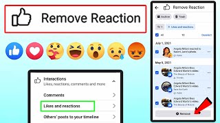 How to remove reactions on Facebook  Delete Facebook Reaction  Remove reaction from Facebook story [upl. by Anayad]