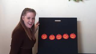 Five Little Pumpkins Felt Board Story [upl. by Kennet]