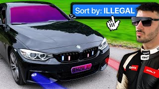 I Tested ILLEGAL Car Modifications [upl. by Bonina]