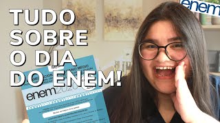 DICAS PARA PRIMEIRA VEZ FAZENDO O ENEM  TUDO sobre o dia do ENEM [upl. by Einra]