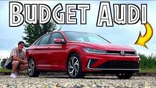 The FIRST Hands On Review of The 2025 VW Jetta  Meet The Budget Audi [upl. by Ymac]