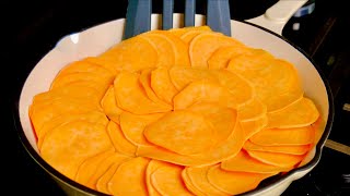 My grandmother taught me the new way how to cook sweet potatoes Incredible sweet potato recipe [upl. by Earej345]