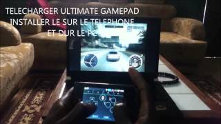 Copie de UTILISER SON TELEPHONE COMME MANETTE DE JEUX PC MANETTE INCROYABLE [upl. by Notyarb292]