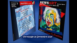 ArtsampCrafts Roma Giubileo 2025 29 Settembre Vernissage Terza Collettiva [upl. by Alvis692]