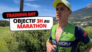 Training Day  SUB3 sur MARATHON dun IRONMAN cest possible [upl. by Hera204]