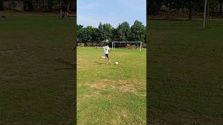 Cross bar🥅 challenge ⚽🥅challenge football [upl. by Bunder]