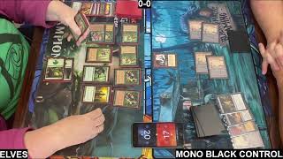 Pauper  Elves Vs Mono Black Control [upl. by Drehcir]