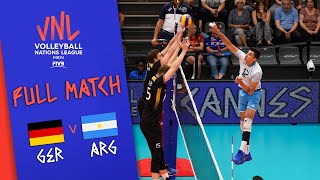 Germany 🆚 Argentina  Full Match  Men’s Volleyball Nations League 2019 [upl. by Artenra]