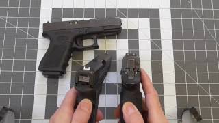 Glock 19 VS Sig Sauer P320 Compact [upl. by Olodort]