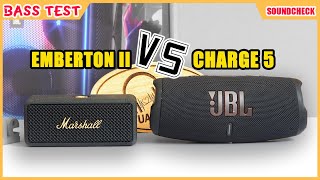 MARSHALL EMBERTON II 2 VS JBL CHARGE 5 TEST SOUND [upl. by Shana]