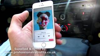 Audi A5 bluetooth hands free fiscon retrofit [upl. by Jerusalem]