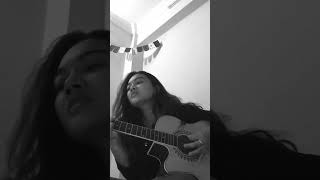 Jeevan dixita karki 💗cover by Nabina Shresthaguitarcovers nabinashresthacover jeevanshorts [upl. by Aidni]