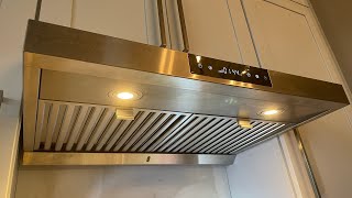 Any Range hood installation instructions [upl. by Maggio]