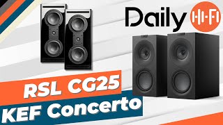 RSL CG25 And KEF Concerto [upl. by Stoneman]