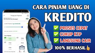 KREDITO  Cara Pinjam Uang Di KREDITO Terbaru  Cara Daftar KREDITO Muadah Di ACC [upl. by Ahtilat]