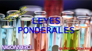 LEYES PONDERALES  Problema de aplicación [upl. by Yatnahc]