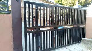 Amazing Design And Ideas Sliding Gate Steel [upl. by Deane]