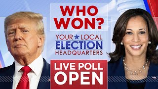 LIVE POLL RESULTS WHO WON  Kamala Harris Donald Trump Presidential Debate Vote on WFLAcomPoll [upl. by Sager]