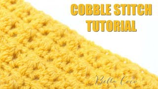 CROCHET COBBLE STITCH  Bella Coco Crochet [upl. by Trueblood]