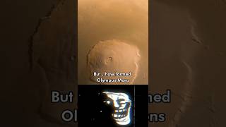 How Olympus Mons was formed  space shorts volcano [upl. by Philippine639]