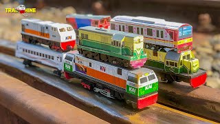 Drama Kereta Api Tabrakan Lalu Anjlok Menemukan Cc201 Vintage Perumka Thomas Railking Dan Gerbong [upl. by Zakarias332]