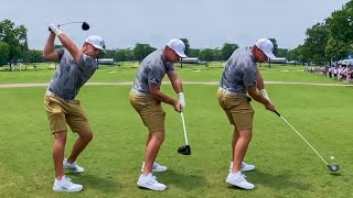 BRYSON DECHAMBEAU Golf Swing  DRIVER 100 SPEED  Full Speed  SLOW MOTION [upl. by Kaja]