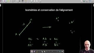 Isométrie et conservation de lalignement [upl. by Netsirhc796]