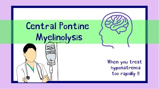 Central Pontine Myelinolysis  Hindi [upl. by Onaicram412]