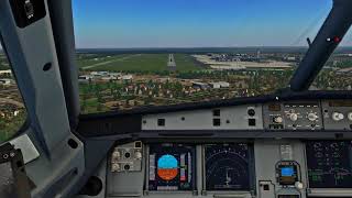 XPlane 11  ILSlanding with A320 Flighfactor in Düsseldorf EDDL [upl. by Mimi]