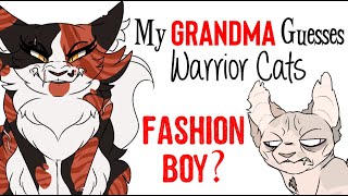 My Grandma GUESSES Warrior Cats [upl. by Magbie]