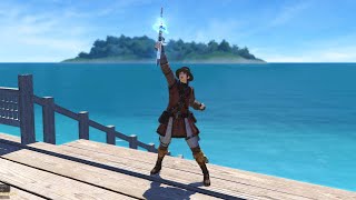 FFXIV Always a Bigger Fish Dafangshi  Fisher Quest Level 68 [upl. by Recneps967]