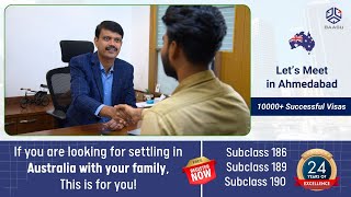 Exclusive Free Counseling for Australian Migration in Ahmedabad  Baasu [upl. by Ahtnams599]