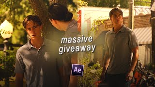 giving away ALL of my settings twixtor blurs coloring etc  after effects [upl. by Ailla]