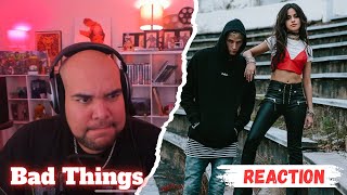 Machine Gun Kelly Camila Cabello  Bad Things Reaction Official Music Video  MY FIRST TIME [upl. by Artinahs]