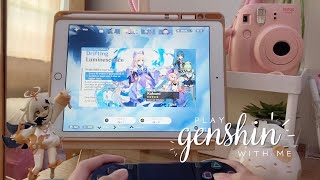 🐚 pulling for Kokomi  genshin impact asmr gameplay jp dub ✨ [upl. by Daniala]