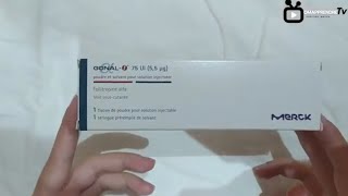 GONAL 75 IU solution injectable شرح طريقة حقن بسهولة GONAL [upl. by Ayo]